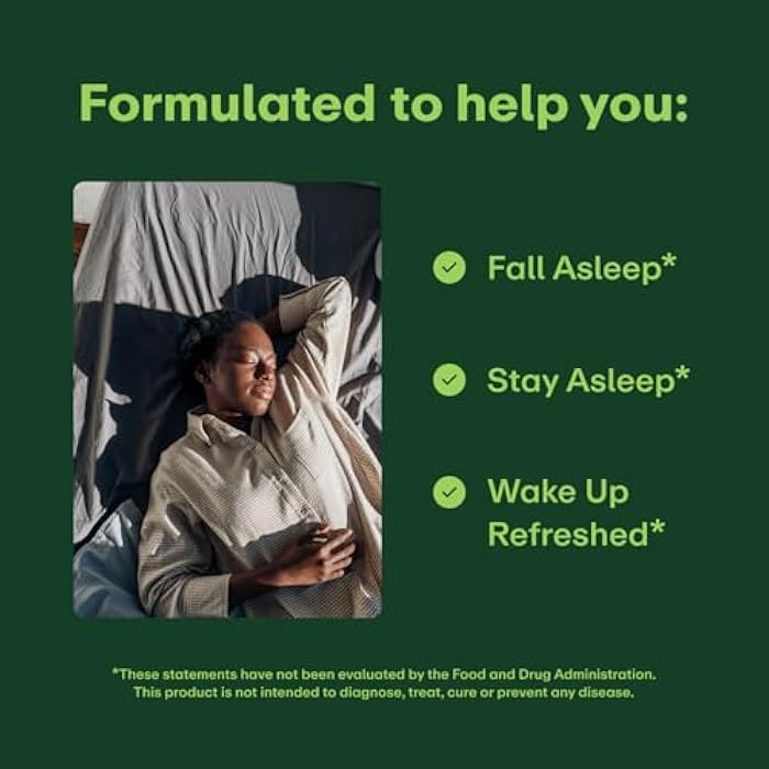 WellWithAll Sleep Support with Sustained-Release Melatonin | Includes L-Theanine and Ashwagandha | Promotes Relaxation and Sleep Quality | Supports Stress Management | Use Before Bedtime | 30 Capsules - Image 4