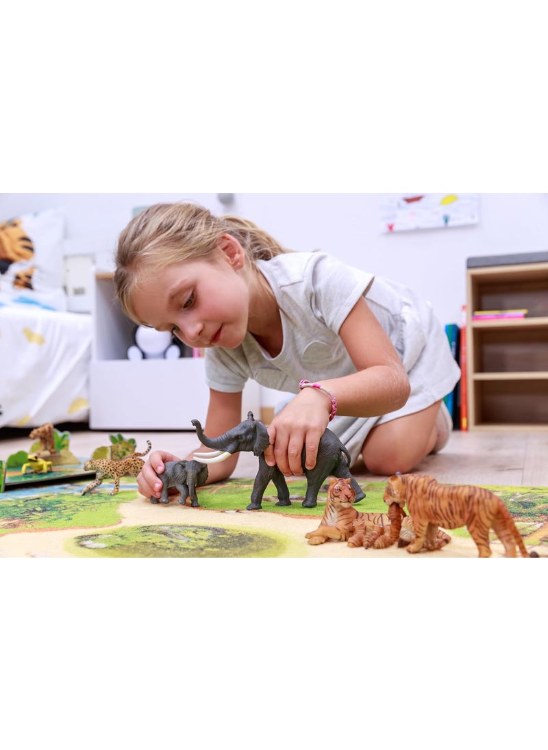 Papo Papo  Hyena Figurine  Wild Animal Kingdom  from 3 Years Old  Wildlife  Realistic  Hand Painted  Stimulates Imagination  9 x 2 x 55cm  Educational Toy  Gift idea for Kids  50252  - Image 3