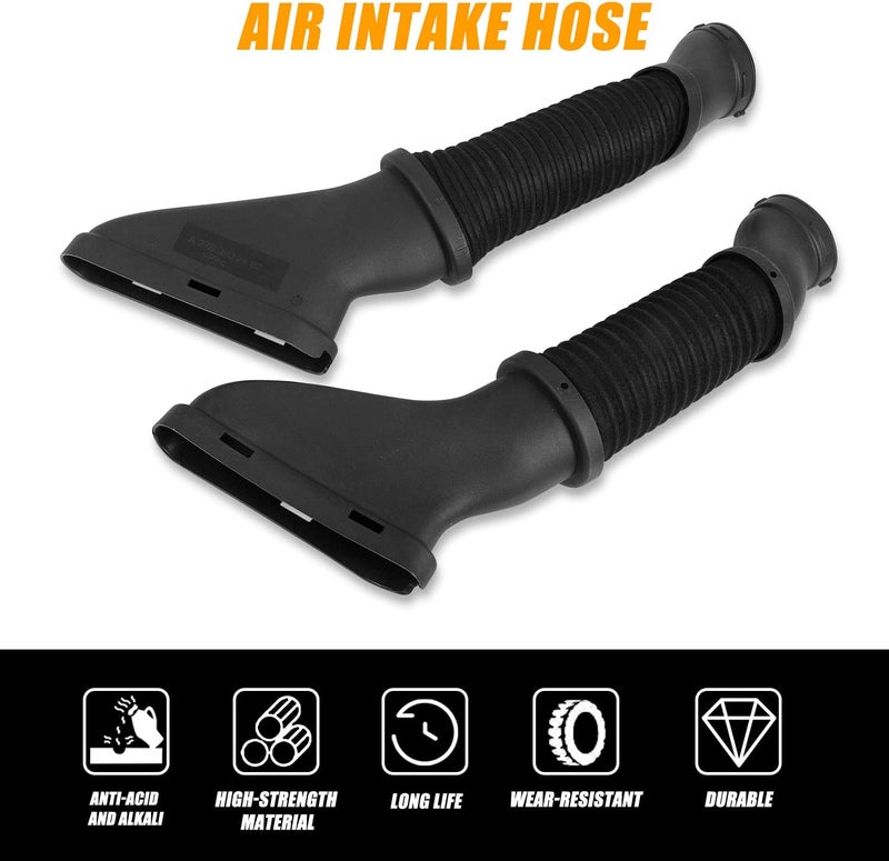 RANSOTO Air Cleaner Intake Hose Compatible with 2013-2019 Mercedes Benz GL450 GL550 ML550 W166 GL63 GLS550 GLE63 AMG Air Inlet Duct Replaces 2780902582 2780902482 - Image 3
