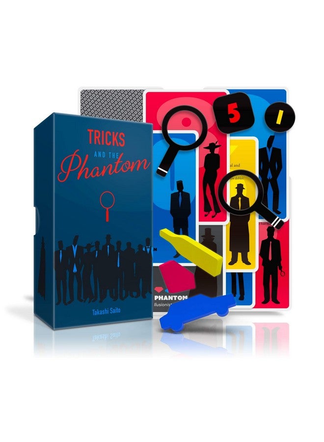 Oink Games Tricks and The Phantom - Japanese Deduction Game | Ages 9+ | Find The True Criminal