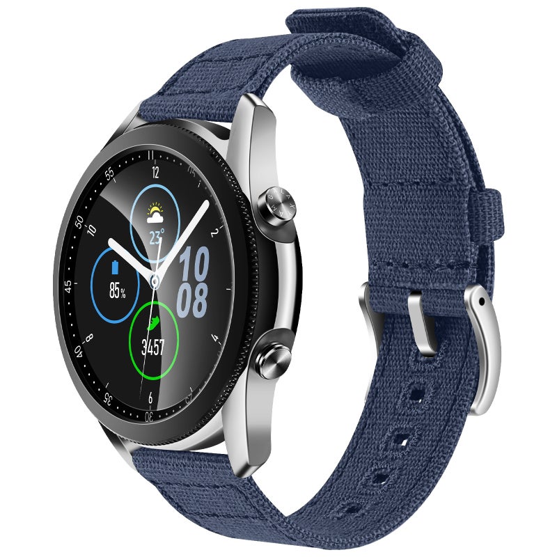 61S Quick Release Canvas Watch Strap Suitable For Huawei Gt5 Watch Gt4 Smart Strap Samsung Apple 20/22Mm - Image 1