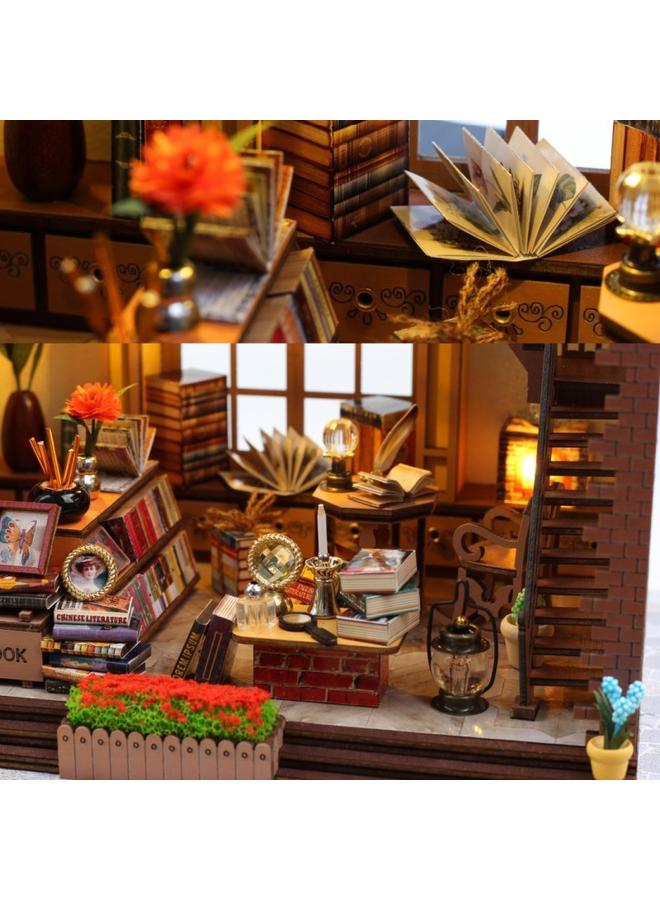 Bluejw Creative DIY Magic Book House 3D Handmade Assembled Ornaments Toy Gifts Toy Gifts - Image 3