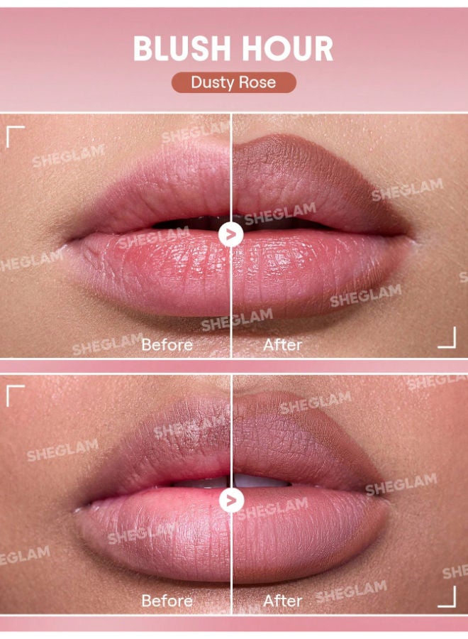 SHEGLAM Bold Booster Plumping Lip Liner Blush Hour - Image 2