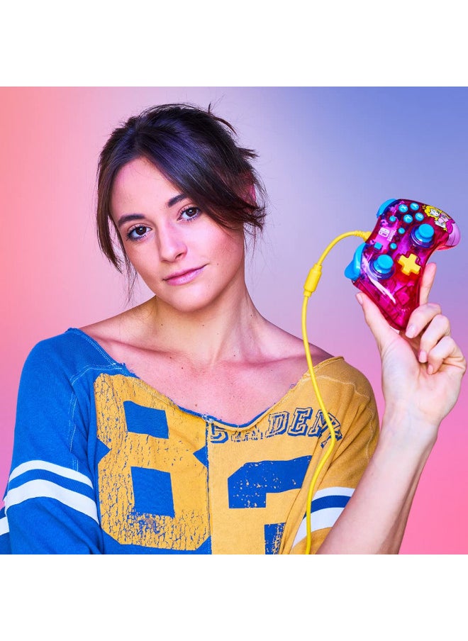 pdp PDP Rock Candy Wired Controller for Nintendo Switch/ Lite/ OLED - Bubblegum Princess Peach  - Image 4