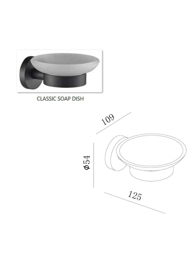 milano Classic Bathroom Accessories 1600 6 Pcs Gift Set Brass Full Bathroom Accessories Set With Matted Color For Bathroom Commercial Lavatories Black - Image 5