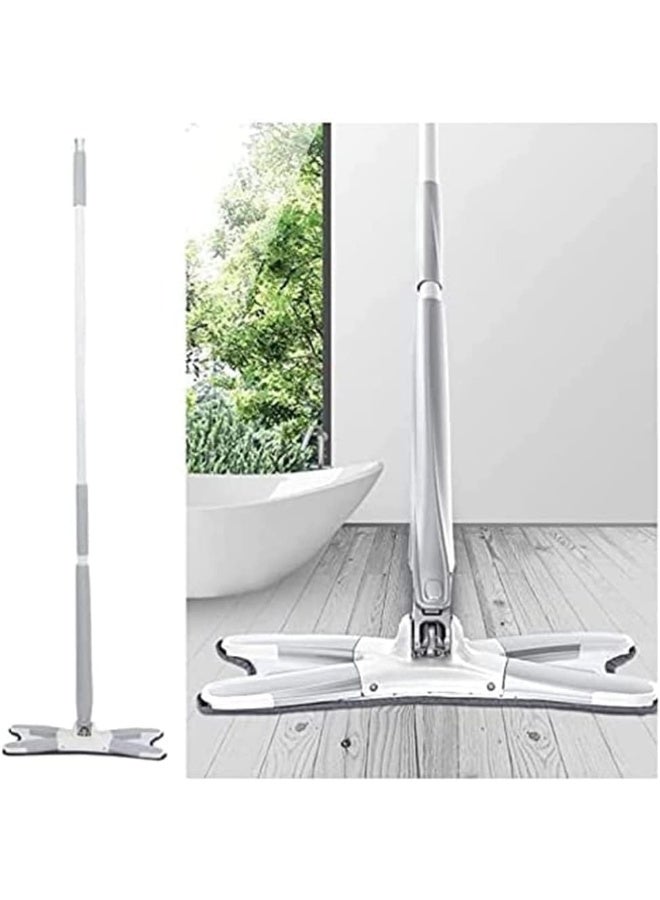SUPAAR Spray Mop for Floor Cleaning, Wet and Dry Floor Cleaner, 360 Degree Spin Microfiber Dust Kitchen Mop with Washable Pad (grey)  - Image 4