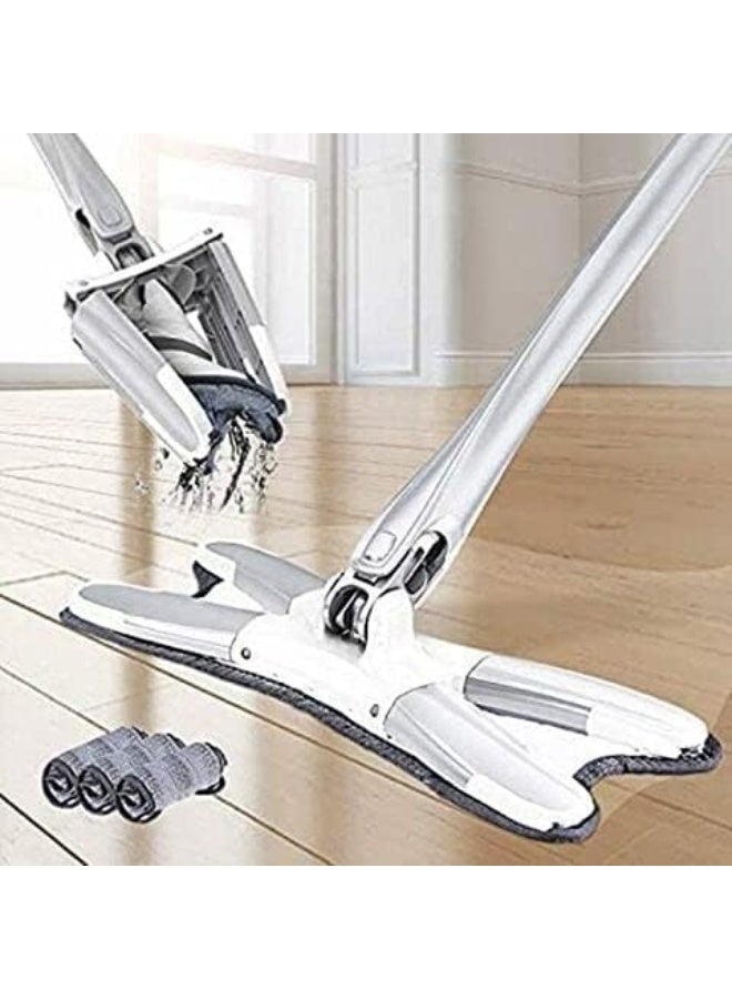 SUPAAR Spray Mop for Floor Cleaning, Wet and Dry Floor Cleaner, 360 Degree Spin Microfiber Dust Kitchen Mop with Washable Pad (grey)  - Image 3