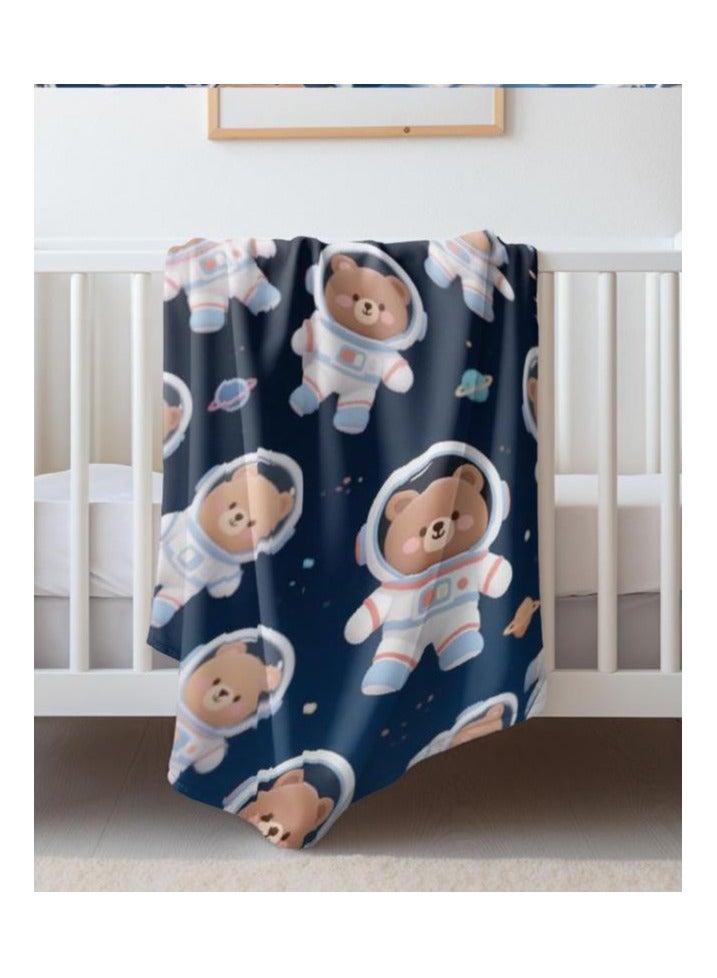 general Children's or student cartoon flannel thin blanket (warm and comfortable, suitable for sleep, games) 100cm*150cm - 571 - Image 3