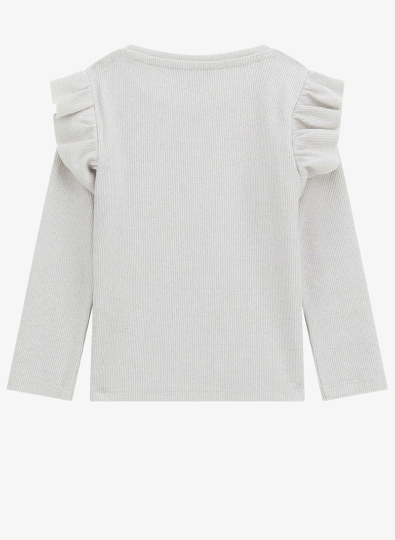 GUESS Kids Logo Crew Neck T-Shirt - Image 2