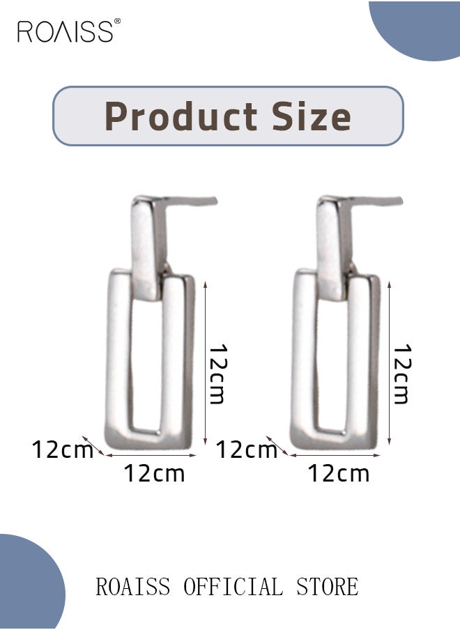 roaiss - Women Earrings Stylish Design Simple and Versatile Highlight Personal Temperament and Charm Small Earrings - Image 1