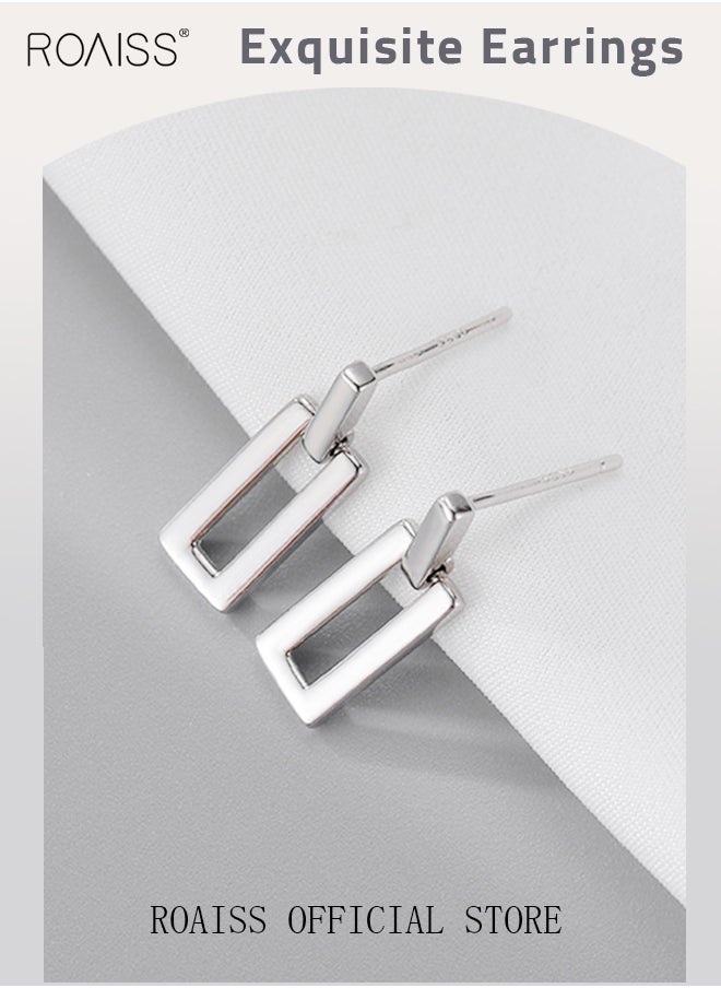 roaiss - Women Earrings Stylish Design Simple and Versatile Highlight Personal Temperament and Charm Small Earrings - Image 1