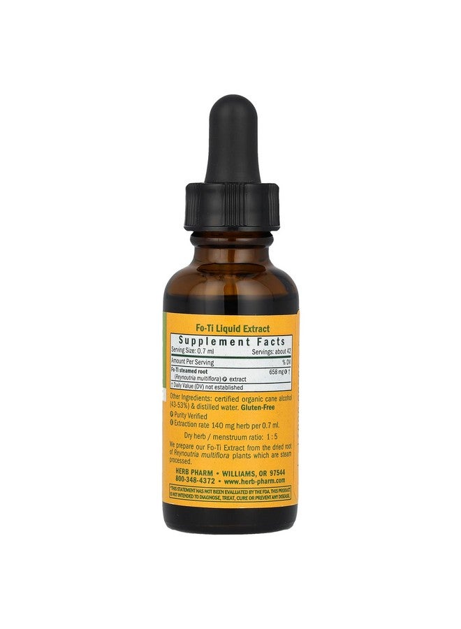 Herb Pharm He (Ho) Shou Wu Liquid Extract for Musculoskeletal System Support - 1 Ounce - Image 2