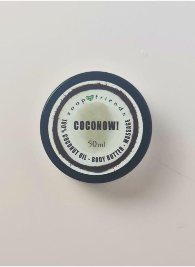 Soap&Friends Soap&Friends Body Butter - 100% Pure Coconut Butter, 50 ml  - Image 2