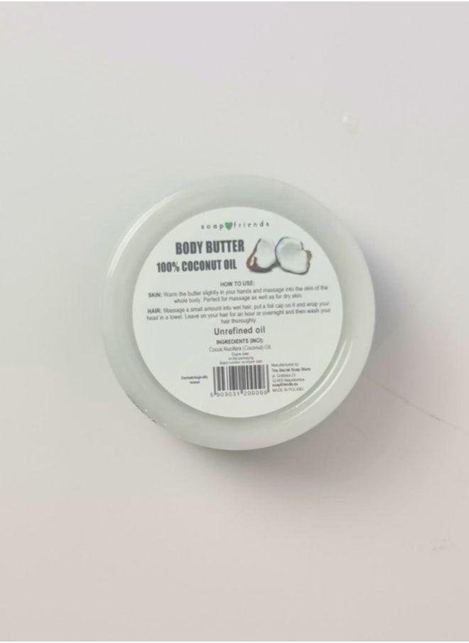 Soap&Friends Soap&Friends Body Butter - 100% Pure Coconut Butter, 50 ml  - Image 3