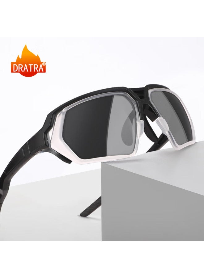 Dratra Sungl For Men, Anti-glare, Strong Light Protection, Mountain Biking, Fishing, Sun Protection, Cool Aviator Sungl - Image 3