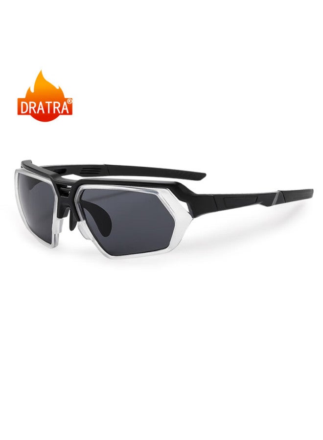 Dratra Sungl For Men, Anti-glare, Strong Light Protection, Mountain Biking, Fishing, Sun Protection, Cool Aviator Sungl - Image 1