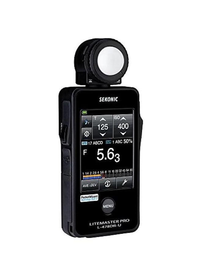 Arabest Pocket Wizard Lightmeter with Exclusive USA Radio Frequency and 3-Year Warranty, Black  - Image 2