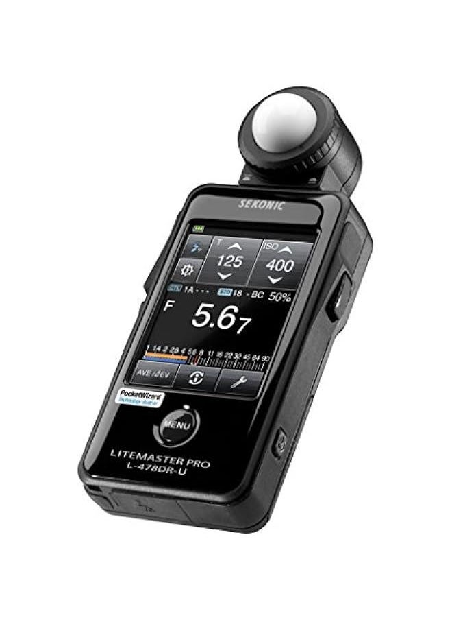 Arabest Pocket Wizard Lightmeter with Exclusive USA Radio Frequency and 3-Year Warranty, Black  - Image 4