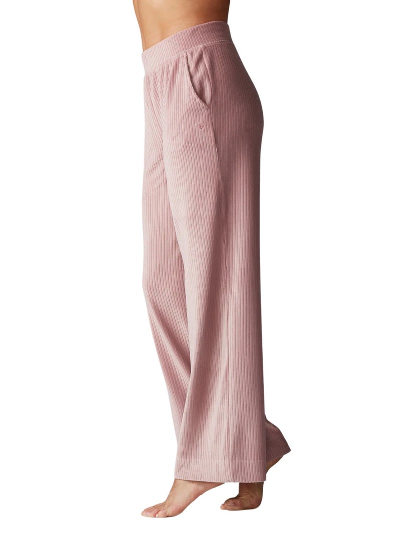Tavi Wide Leg Brushed Rib Pant Primrose - Image 2