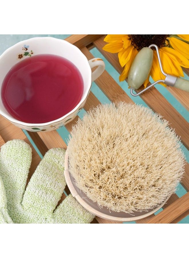 Ecotools Bath & Shower Gloves, Recycled Netting, Exfoliating, Gentle Cleansing for Whole Body, Use Before Self-Tanning, Removes Dry Skin, Dirt, & Impurities, Fits All Hands, 6 Pairs, 12 Gloves Total - Image 5