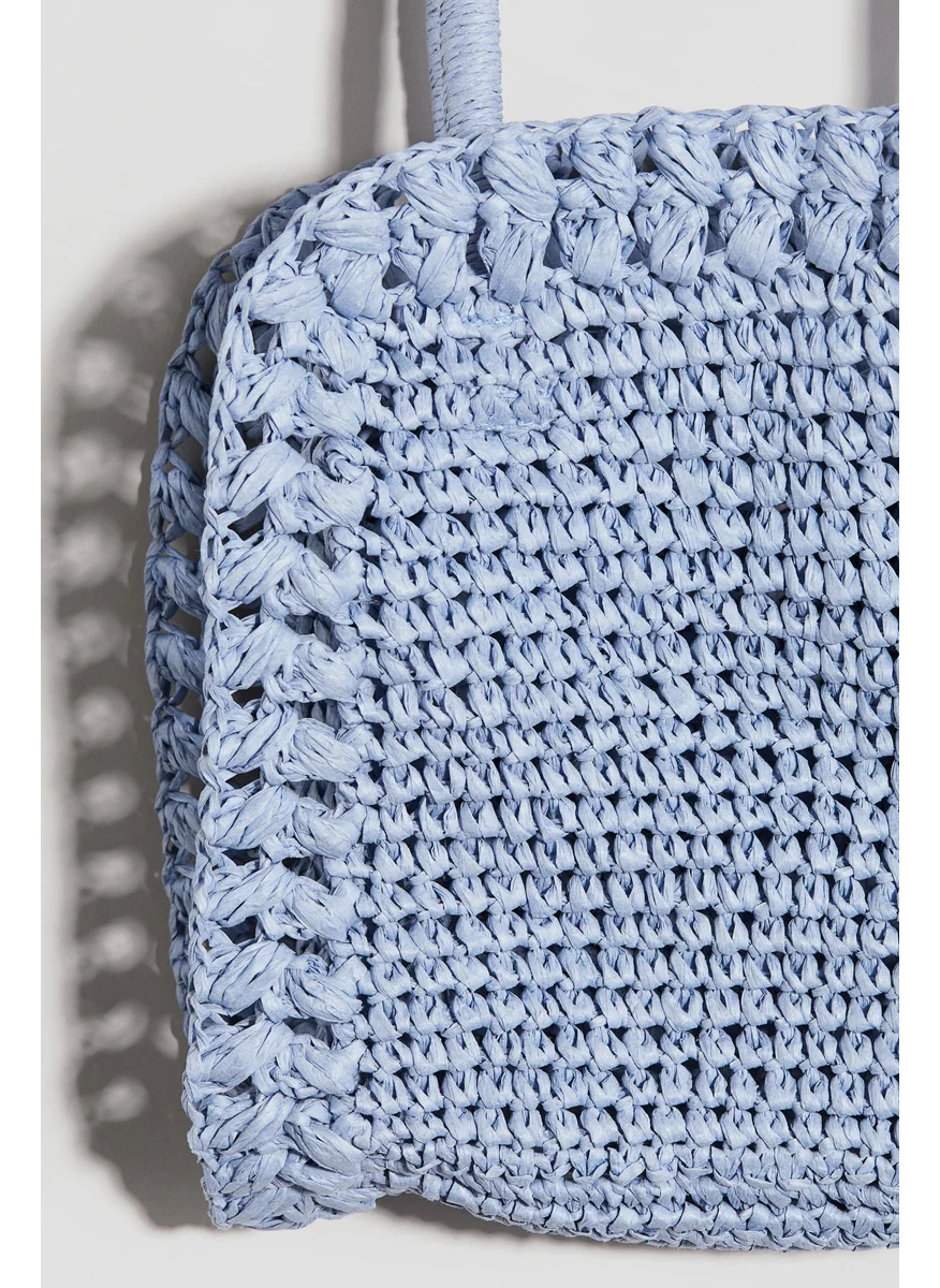 اتش اند ام Straw Crossbody Bag