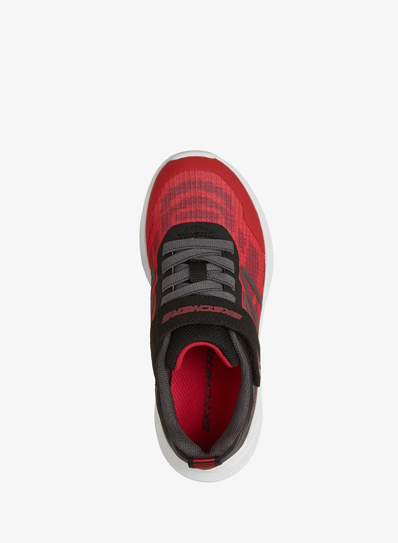 Skechers RED & BLACK SYNTHETIC / TEXTILE / CHARCOAL TRIM Kids Microspec Velocity for Men | Best Price UAE
