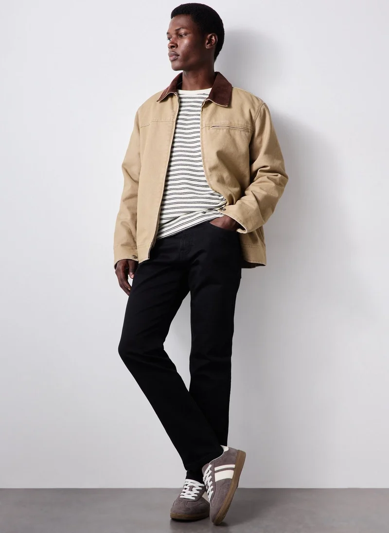 Matalan Black Black Comfort Slim Fit Jeans for Men | Best Price UAE