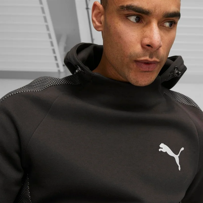 PUMA Evostripe Dk Men's Black Hooded Sweatshirt