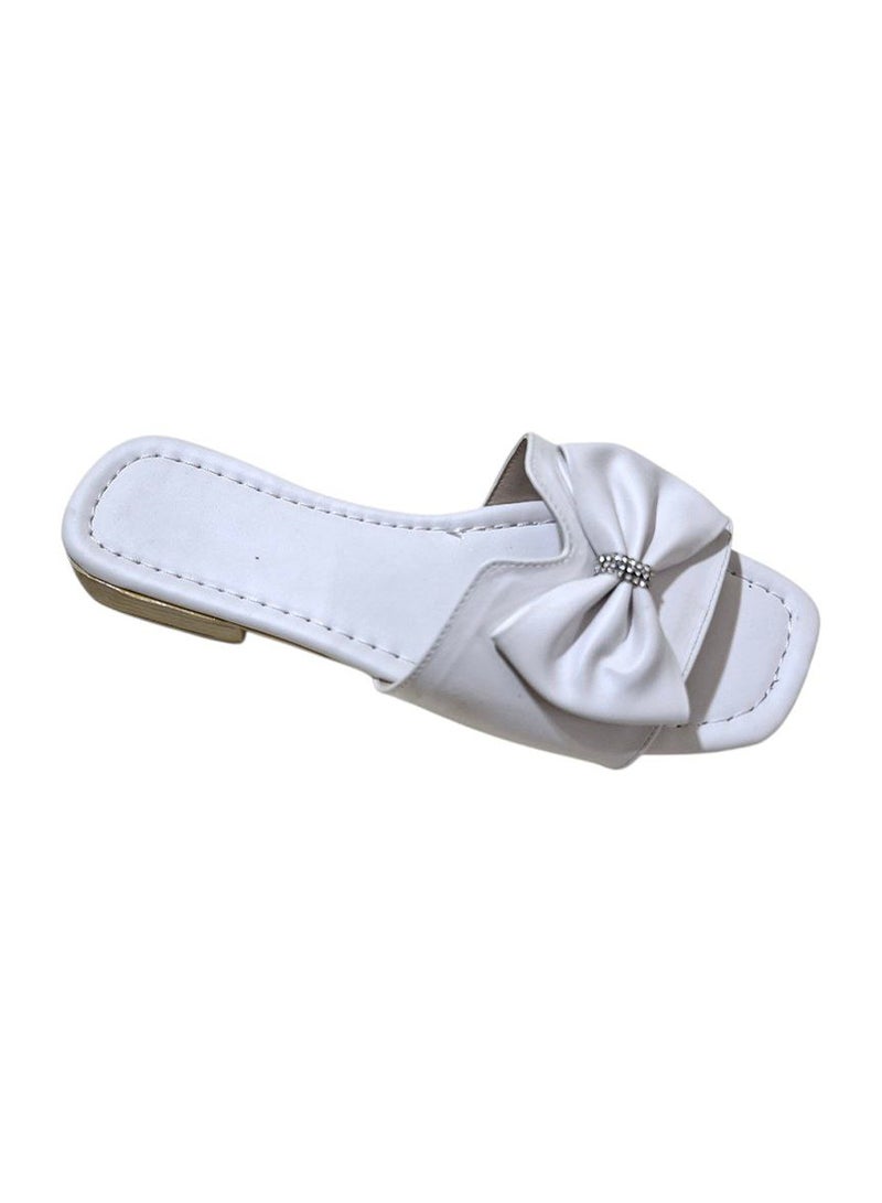 Karisma Flat Slippers With A Nicely Designed Bowtie - Image 3