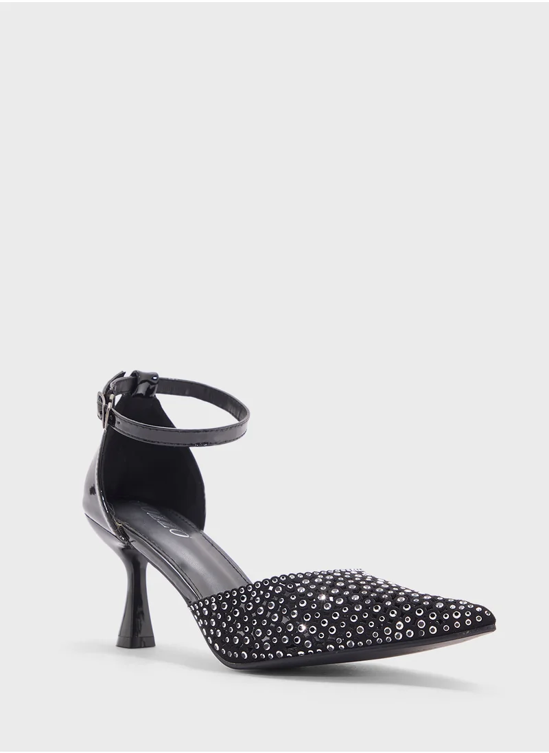 اوزو High Heeled Diamante Pump