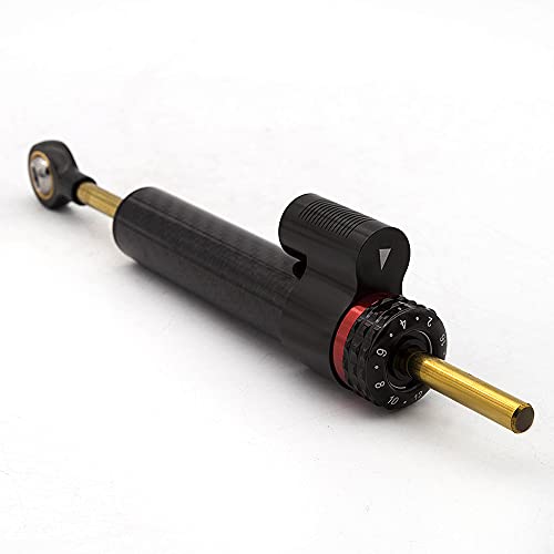 NICEDOLL Fiber Carbon Steering Damper Stabilizer w. Aluminum Bracket Mounting Kit 50mm Clamp Fit For G-booster Scooter - Image 4