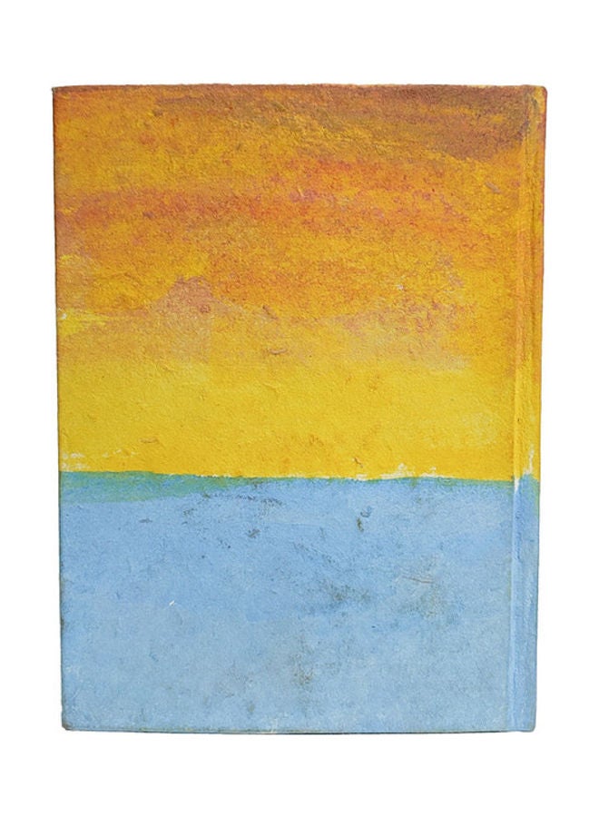 NIBEMINENT Handpainted Skyline Plain Notebook White - Image 2