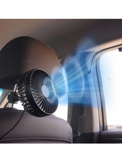 KASTWAVE Cooling Car Fan, Baby Pet Car Seat Rear Seat Headrest Window fan, USB Plug for Car/Vehicle  - Image 1