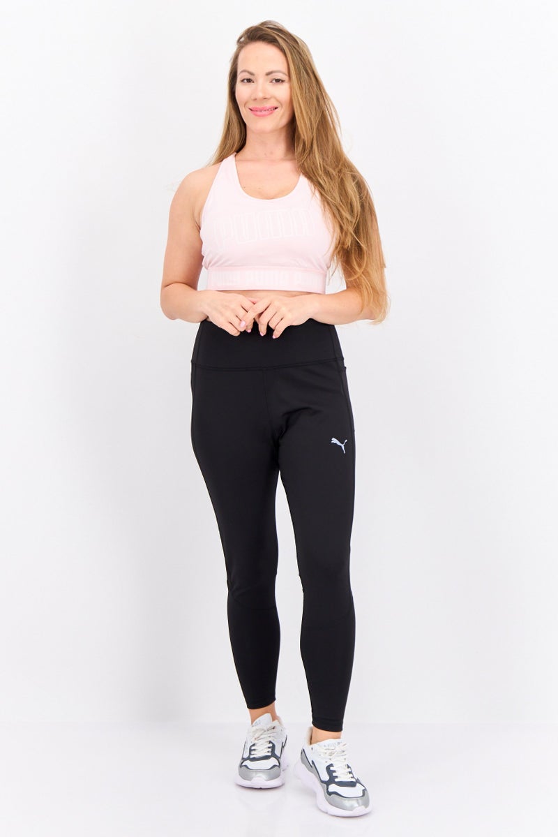 PUMA Women Padded Sports Bra, Pink - Image 4