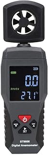 Walfront Smart Sensor Digital Anemometer Handheld LCD Wind Speed Meter Wind Gauge ST9606 Portable for Measuring Wind - Image 1