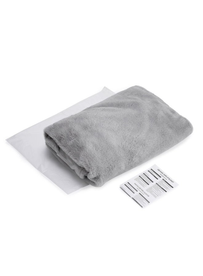 Neutral Electric Heating Shawl Blanket Warm Body Blanket Portable Usb Plug-in Heating Throw Washable Nap Shawl Blanket - Image 1