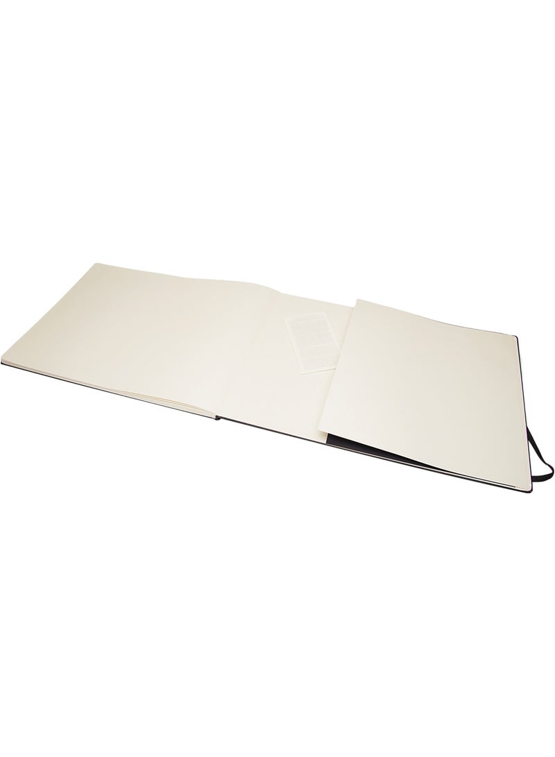 MOLESKINE Art Watercolor Album A3 Size Black Hard Cover 200gsm Paper 48 Pages - Image 2