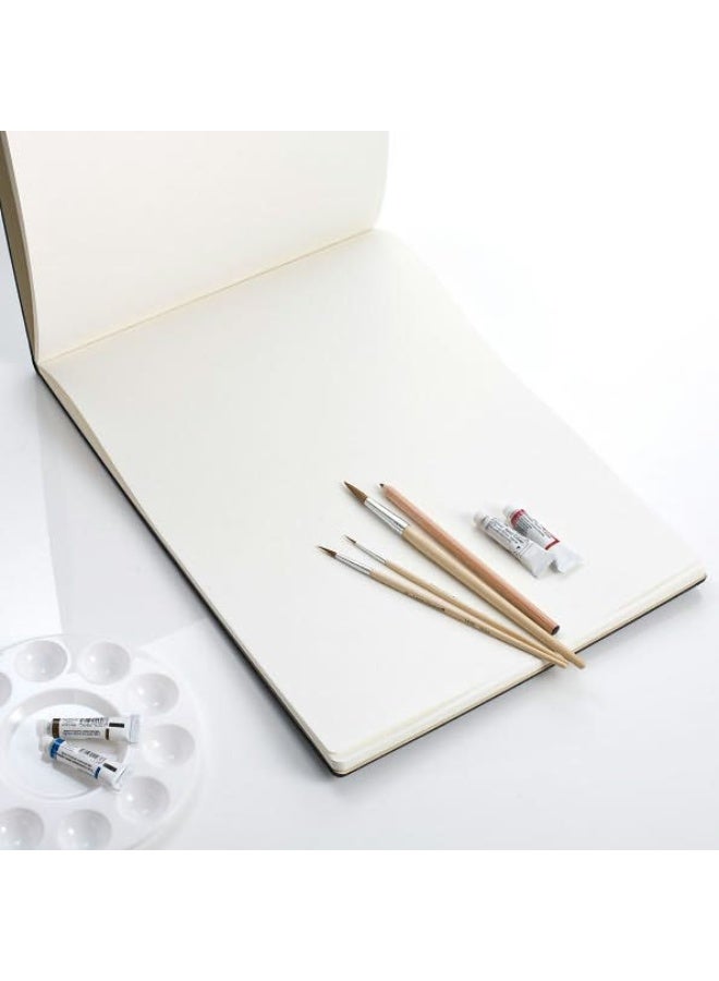 MOLESKINE Art Watercolor Album A3 Size Black Hard Cover 200gsm Paper 48 Pages - Image 3