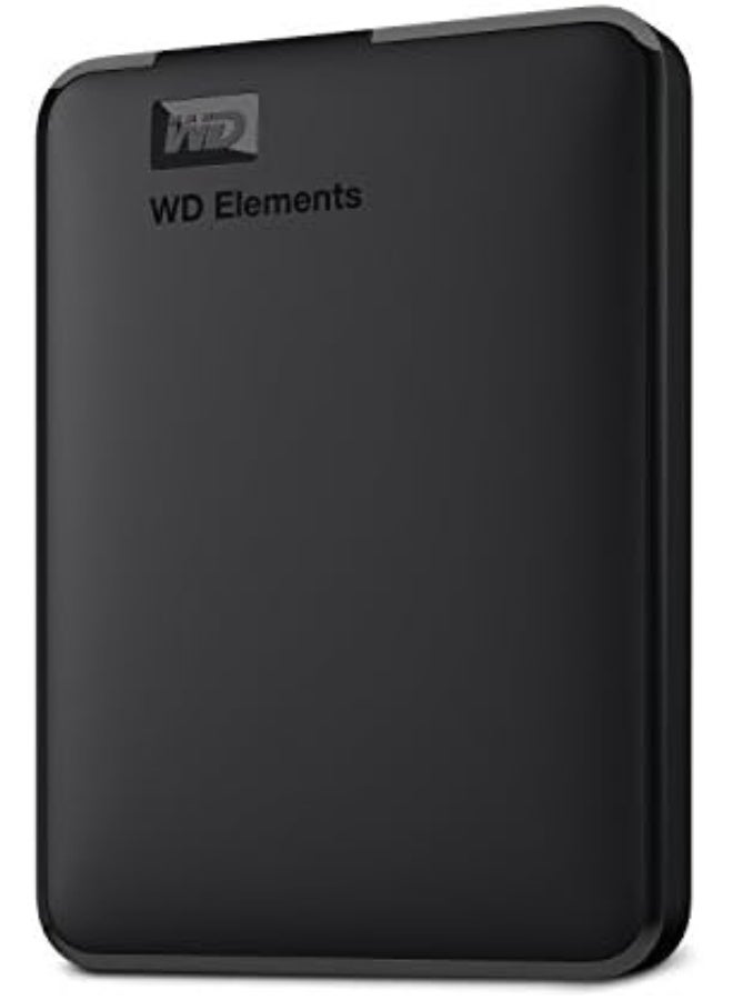 WDT قرص صلب خارجي محمول WD بسعة 2 تيرابايت لعائلة ويندوز، USB 3.2 Gen 1/USB 3.0 لجهاز الكمبيوتر وماك، جاهز للتوصيل والتشغيل - WDBU6Y0050BBK-WESN - Image 1