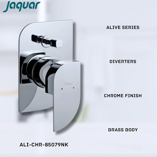 JAQUAR Alive Series High Flow Concealed Fitting 2 Way Diverter (Chrome), ALI-85079NK | (Compatible in-Wall Part ALD-079N is Sold Separately) - Image 3