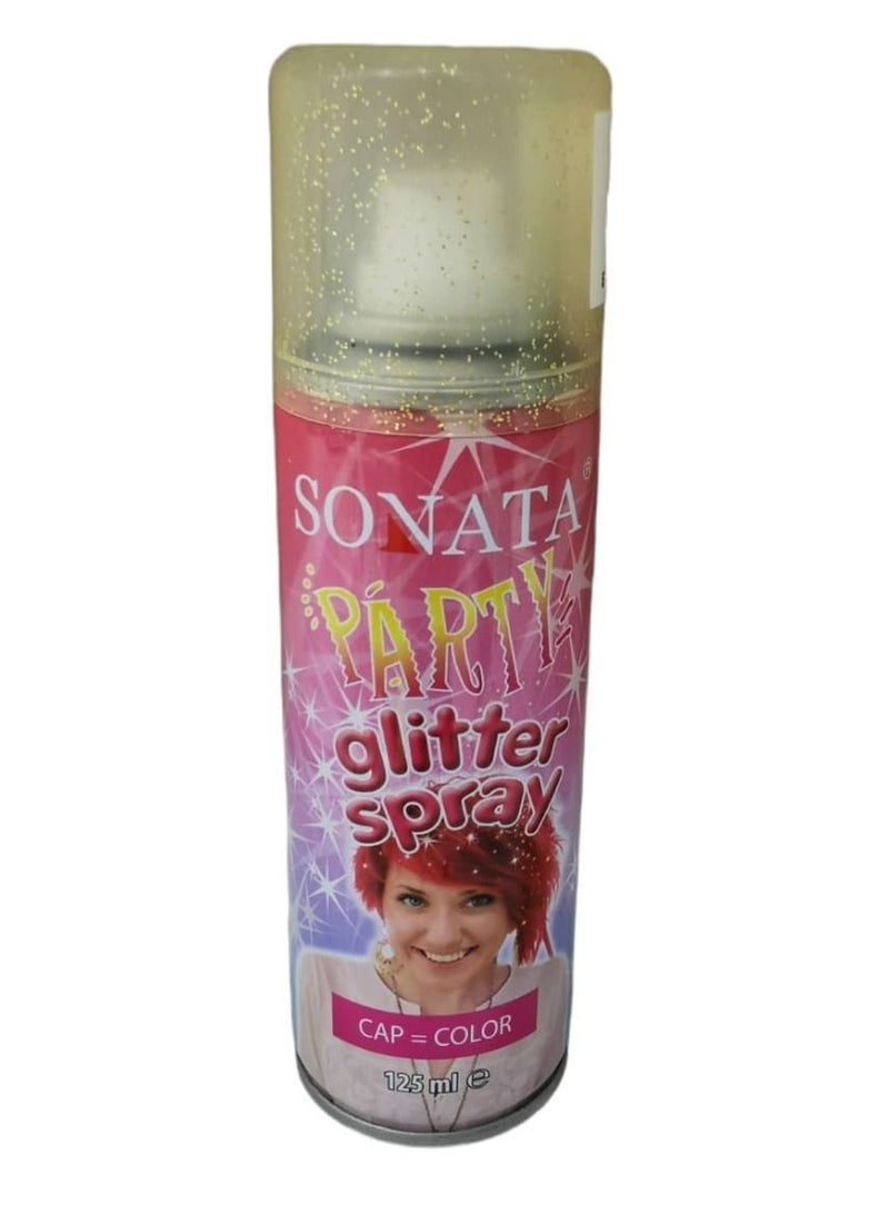 Sonata Temporary hair color spray Glitter Gold 125 ml