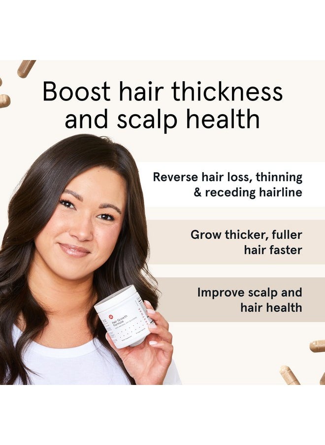 iRestore - Hair Growth Supplement - Hair Loss Vitamins For Women And Men - Has Biotin Multivitamins & Dht Blocker To Reduce Hair Thinning - Hair Regrowth Pills For Thicker Fuller Volume - 30 Days Supply - Image 1
