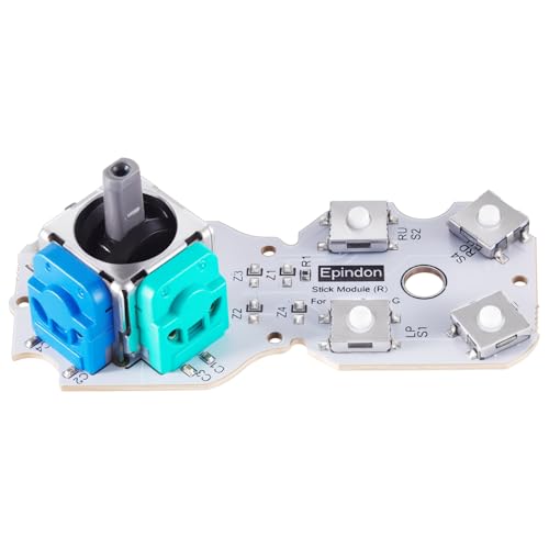 Epindon Hall Effect Stick Module with Tactile Switch for Victrix Pro BFG Wireless Controllers (Both PS5 and Xbox Version) Conductive Rubber is NOT Required - Right Stick 80G - Image 1
