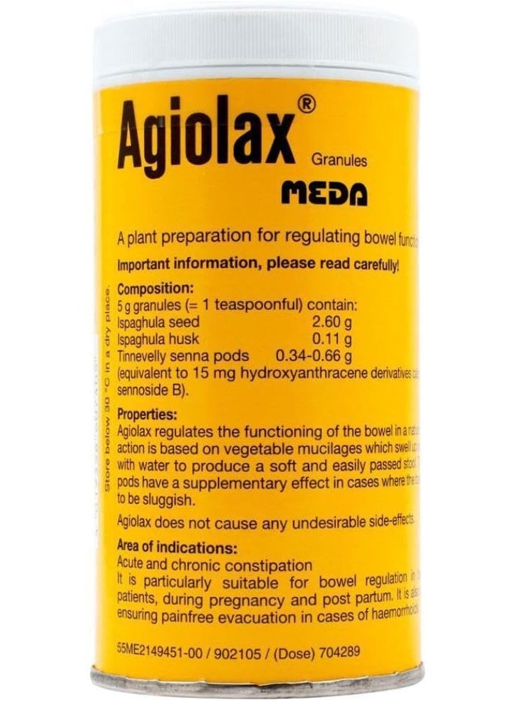 MEDA Agiolax Granules 250 g Laxative Stimulant  - Image 1