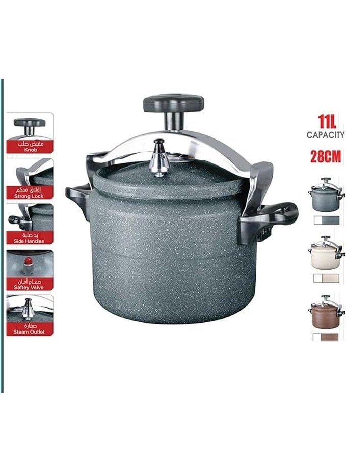 ال سي Granite Pressure Cooker 11 Liter-DLC-3624111 - Image 2