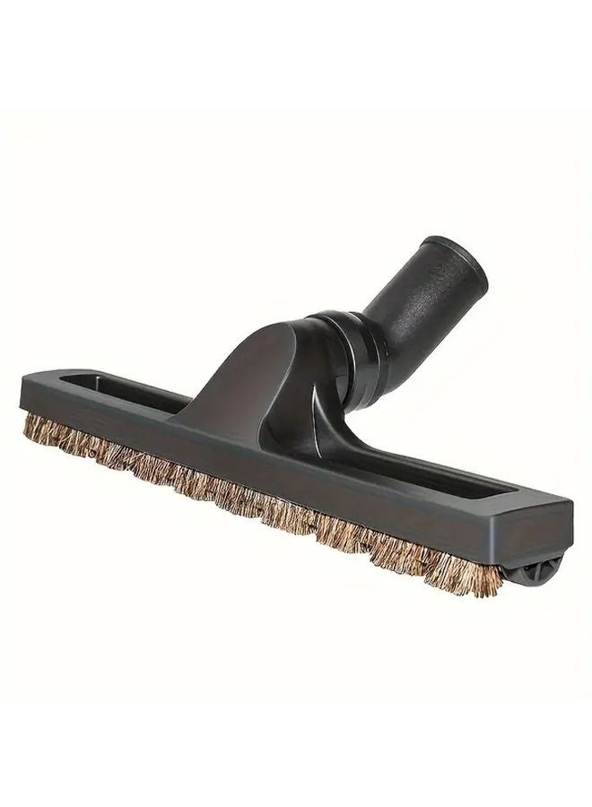 Black 360 Degree Rotating Hardwood Floor Brush Vacuum Cleaner Attachment - Image 1