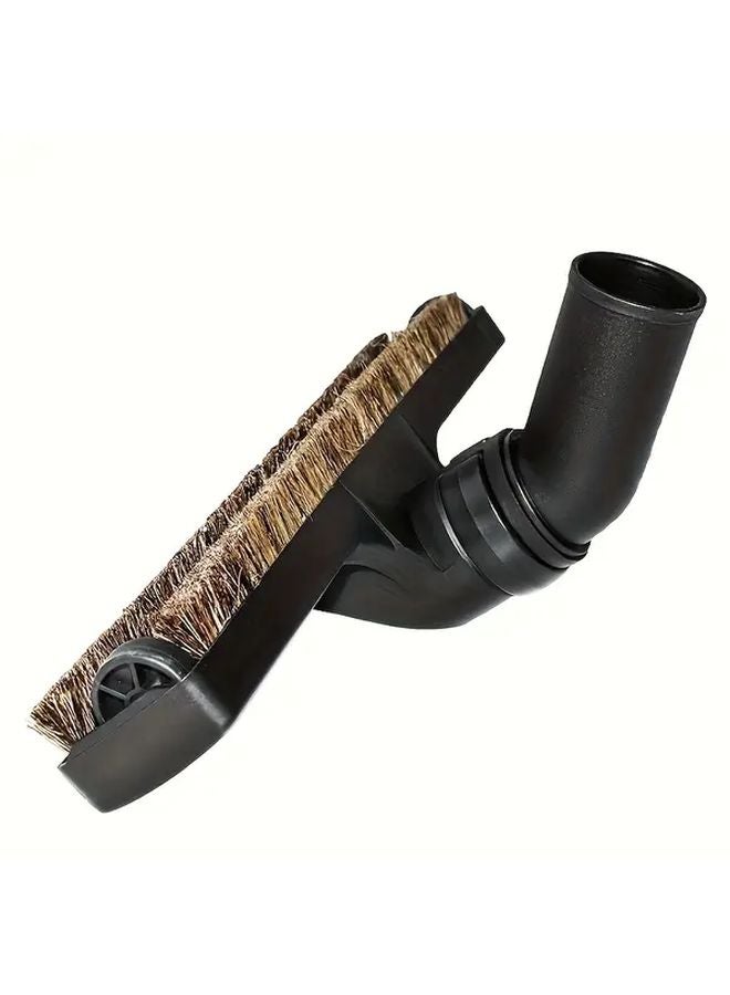 Black 360 Degree Rotating Hardwood Floor Brush Vacuum Cleaner Attachment - Image 2