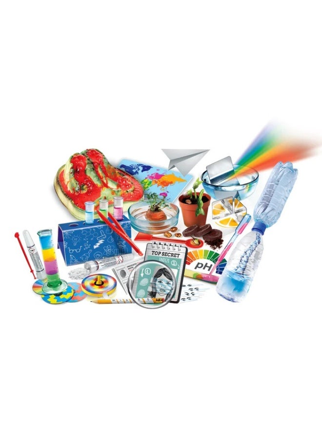 Clementoni Science 110 Experiments Super Kit | Learn about Physics, Chemistry, Botany and Optics | Educational & Learning Toys | STEM | Science Play | Gift for Kids - Image 2