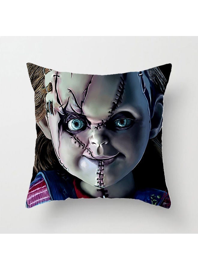 NIBEMINENT Halloween Themed Cushion Cover Multicolour 45x45cm - Image 1