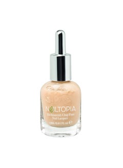 Nailtopia Plantbased Chip Free Nail Lacquer Non Toxic, Biosourced, Longlasting, Strengthening Polish Champagne Dreams (Light Beige) 0.41Oz  - Image 1